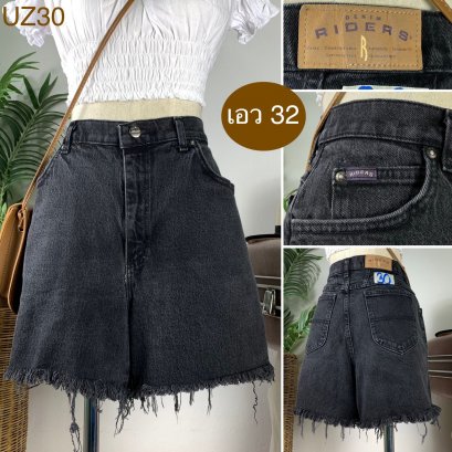 ♥️ รหัสUZ30 ▪️ป้าย Riders  ▪️ เอว 32&quot; สะโพก 42-43&quot; ต้นขา 26-27&quot; ▪️เป้า 12&quot; ยาว 14.5&quot; (นิ้ว)