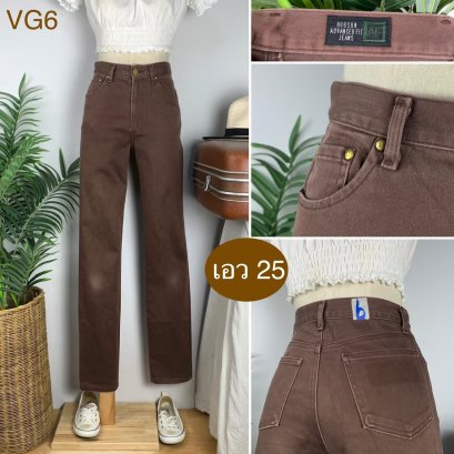 ♥️ รหัสVG6 ▪️ป้าย BOBSON  ▪️ เอว 25&quot; สะโพก 33-34&quot; ต้นขา 20-21&quot; ▪️เป้า 10.5&quot; ยาว 41&quot; ปลายขา 6&quot; (นิ้ว)