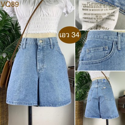 ♥️ รหัสVQ89 ▪️ป้าย Riders  ▪️ เอว 34&quot; สะโพก 43&quot; ต้นขา 26&quot; ▪️เป้า 11&quot; ยาว 15.5&quot; (นิ้ว)