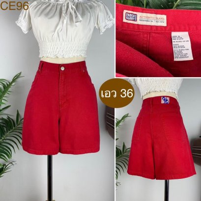 ♥️ รหัสCE96 ▪️ป้าย Faded Glory  ▪️ เอว 36&quot; สะโพก 45&quot; ต้นขา 28&quot; ▪️เป้า 12&quot; ยาว 16.5&quot; (นิ้ว)