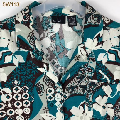 ♥️ รหัส5W113 ▪️ป้าย Erika ▪️ อก 45“  ยาว 23.5“ (นิ้ว)