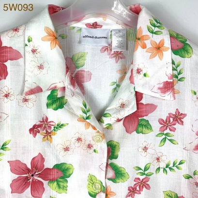 ♥️ รหัส5W093 ▪️ป้าย Alfred Dunner ▪️ อก 27“  ยาว 24“ (นิ้ว)