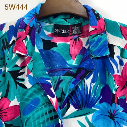 ♥️ รหัส5W444 ▪️ป้าย Rafique ▪️ อก 46“  ยาว 27“ (นิ้ว)