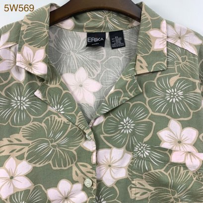 ♥️ รหัส5W569 ▪️ป้าย Erika ▪️ อก 54“  ยาว 26“ (นิ้ว)