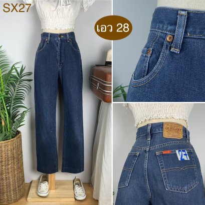 ♥️ รหัสSX27 ▪️ป้าย Glheart  ▪️ เอว 28&quot; สะโพก 37&quot; ต้นขา 22&quot; ▪️เป้า 11&quot; ยาว 40.5&quot; (นิ้ว)