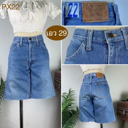 ♥️ รหัสPX22 ▪️ป้าย Jackserika  ▪️ เอว 29&quot; สะโพก 36&quot; ต้นขา 22&quot; ▪️เป้า 9.5&quot; ยาว 16&quot; (นิ้ว)