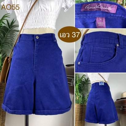 ♥️ รหัสAO55 ▪️ป้าย Gloria vanderbilt  ▪️ เอว 37&quot; สะโพก 44-48&quot; ต้นขา 28-31&quot; ▪️เป้า 12.5&quot; ยาว 17.5&quot; (นิ้ว)