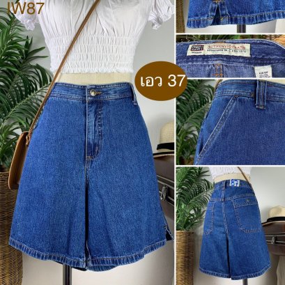 ♥️ รหัสIW87 ▪️ป้าย Faded Glory  ▪️ เอว 37&quot; สะโพก 45&quot; ต้นขา 29&quot; ▪️เป้า 11.5&quot; ยาว 17&quot; (นิ้ว)