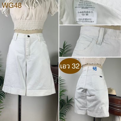 ♥️ รหัสWG48 ▪️ป้าย Riders  ▪️ เอว 32&quot; สะโพก 41&quot; ต้นขา 26&quot; ▪️เป้า 10.5&quot; ยาว 17.5&quot; (นิ้ว)