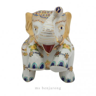 Elephant Sit | Benjarong
