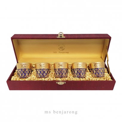 Sake Gold + Silk Box