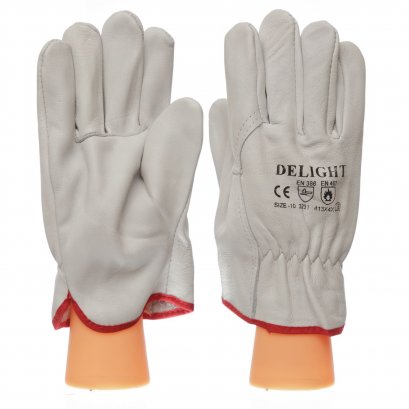 ถุงมือเชื่อมอาร์กอน（Argon溶接用牛腹皮手袋）