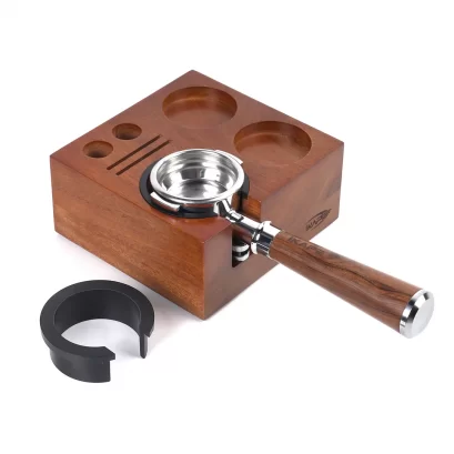 IKAPE Espresso Tamper Holder（7 in 1）V3 กล่องวางแทมเปอร์ และที่เกลี่ยผงกาแฟ V3 ขนาด 51,54 / 58 mm