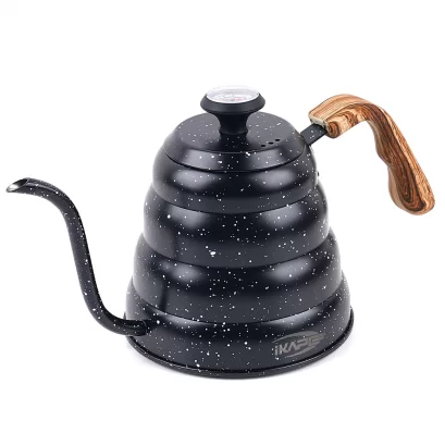 IKAPE Pour Over Coffee Kettle  กาต้มน้ำแบบมีที่วัดอุณหภูมิ (40 oz)