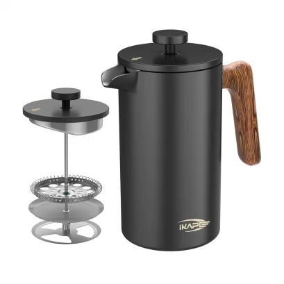 IKAPE Coffee French Press  เครื่องชงกาแฟแบบเฟรนช์เพรส (34 oz)