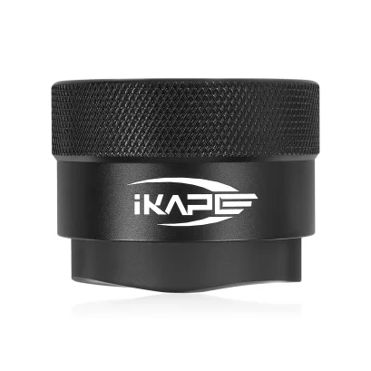 IKAPE Gravity distributor (All black) ที่เกลี่ยผงกาแฟแบบกดได้ สีดำล้วน ขนาด  51 / 53.30 / 58.5 mm