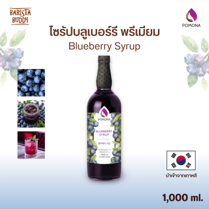 Blueberry Syrup ไซรัปบลูเบอร์รี