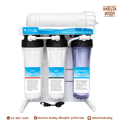 ZYLO เครื่องกรองน้ำระบบ RO 5 ขั้นตอน