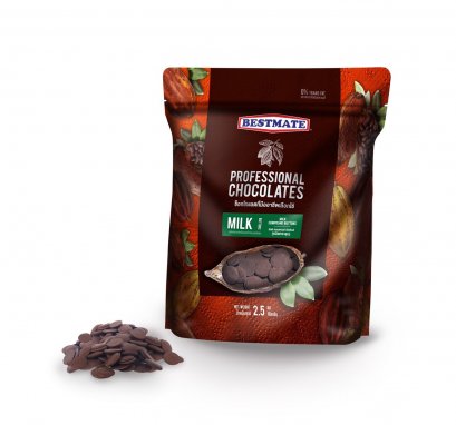 เบสท์เมท มิลค์ คอมพาวด์ บัทเทินส์ 2.5 kg (Milk Compound Buttons)