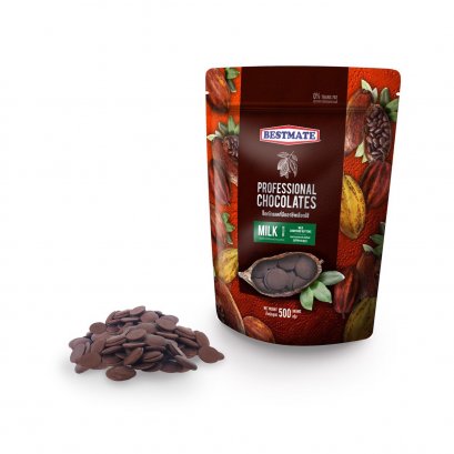 เบสท์เมท มิลค์ คอมพาวด์ บัทเทินส์ 500 g (Milk Compound Buttons)