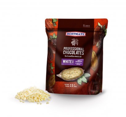 เบสท์เมท ไวท์ คอมพาวด์ ชิพส์ (เม็ดใหญ่) 2.5 kg (White Compound Chips-Large)