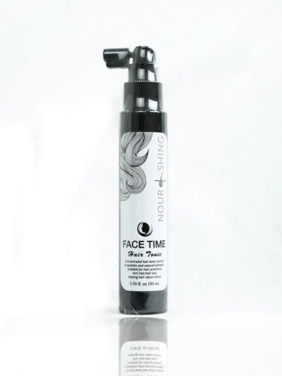 NOURISHING HAIR TONIC รักษาผมบาง ศีรษะล้าน ผมร่วง ช่วยให้ผมกลับมาดกดำ FACETIME  100 ml