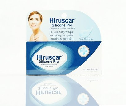 Hiruscar SILICONE PRO ฮีรูสการ์ ซิลิโคน โปร  ครีมดูแลรอยแผลเป็น รอยนูน 10 g