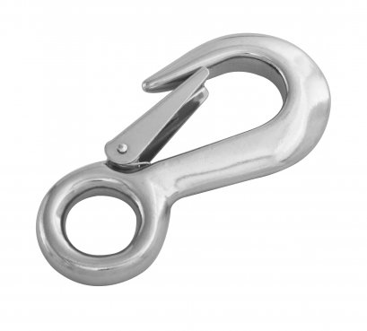 Safety snap hook (with safety latch)