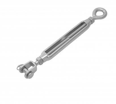 Frame turnbuckle, jaw and eye