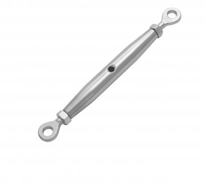 Pipe turnbuckle, eye and eye