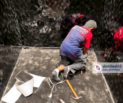 ติดตั้งพรมทอร้านในห้างสรรพสินค้า