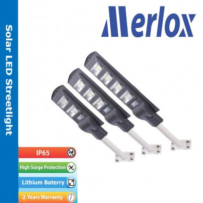 โคมไฟถนน LED Solor LED Streetlight 120W 1670LM 120° IP65 Merlox