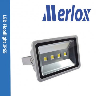 โคมฟลัทไลท์ LED 220-240V 200W 17000LM 2700K IP65 Merlox