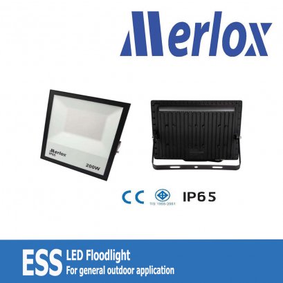 โคมไฟ ESS LED Floodlight 85-265V 100W 10000LM 120° IP65 Merlox