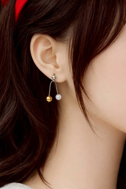 ต่างหูมุกน้ำจืด