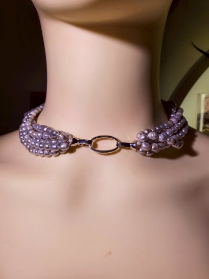 Freshwater pearl necklace