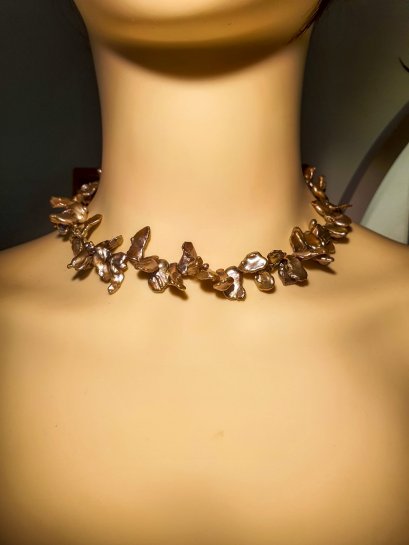 Freshwater pearl necklace