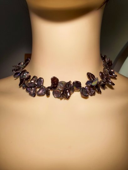 Freshwater pearl necklace