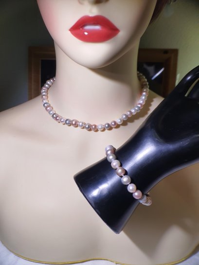 Freshwater pearl set