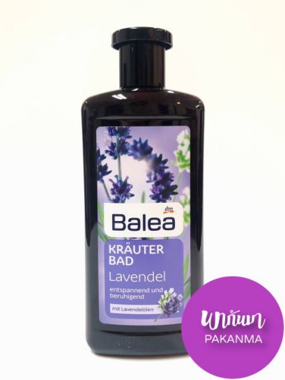 Balea Kräuterbad Lavendel, 500 ml German herbal relaxing bath: lavender oil - 16.9floz Germany Dm Balea Lavender Herbal Bath Essence Oil Bath Essence ลาเวนเดอร์ เฮอร์บัลบาธ เอสเซนส์ออยล์บาธ เอสเซนส์