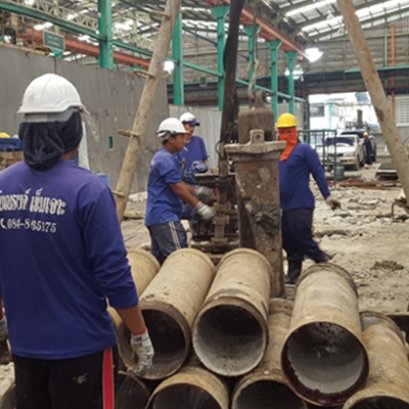 ตอกเสาเข็มไมโครไพล์ เสาเข็มเจาะ มอก.