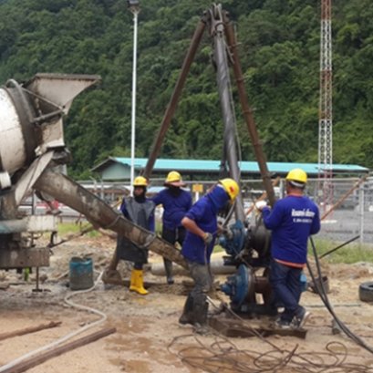 เสาเข็มเจาะขนาดใหญ่