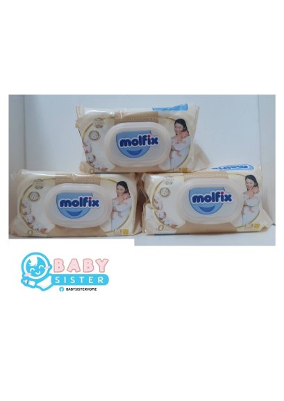 Molfix Baby Wipes โมลฟิกซ์ ทิชชู่เปียก