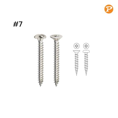 สกรูเฟอร์นิเจอร์ เบอร์ 7 ยกกล่อง