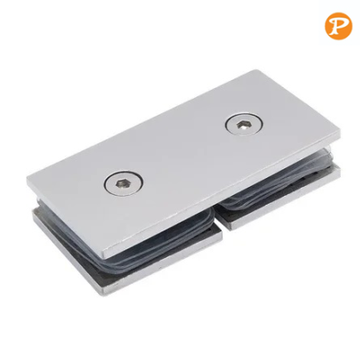 ตัวหนีบกระจกต่อกระจก สแตนเลส 304 รุ่น GGA-180 1 ชุด