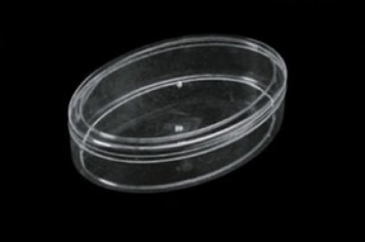1394 กล่องใสรูปไข่เล็ก 800 ml-N DIA: 13.2 x 18.4 x 5.7 cm