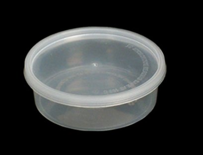 1534 กล่องกลม ทรงเตี้ย 250 ml @25-N