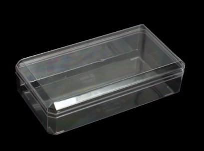 1328 Plastic Container 900 ml. DIA: 11.1 x 20.5 x 5.9 cm