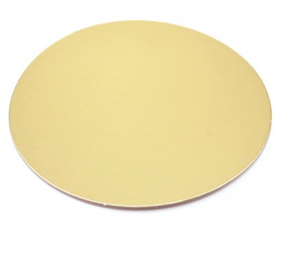 PG-027R  แผ่นรองเค้ก กลม Gold 27 cm@5