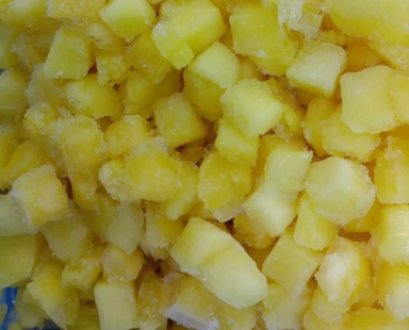 มะม่วงมหาชนกแช่แข็ง หั่นเต๋า 1 กก.